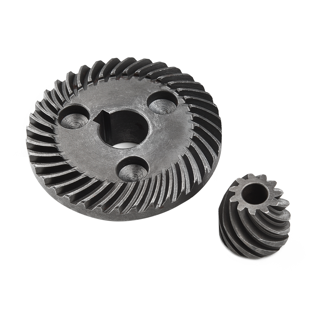 Ersatz Spirale Kegelrad Winkelschleifer Ring Set Silber Ersatzzubehör Werkzeuge 2 Stück für Makita 9553 Metallteile