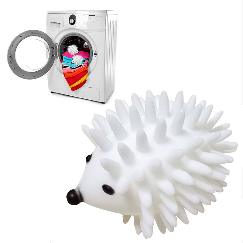 Reusable Hedgehog Washing Laundry Ball Hair Grabs Dryer Ball Clothes Washing Machine Cleaning Ball Cleaning Tools