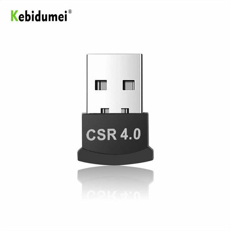 Kebidumei – Mini adaptateur USB Bluetooth 4.0, Dongle USB, son de musique, transmetteur récepteur, pour ordinateur PC