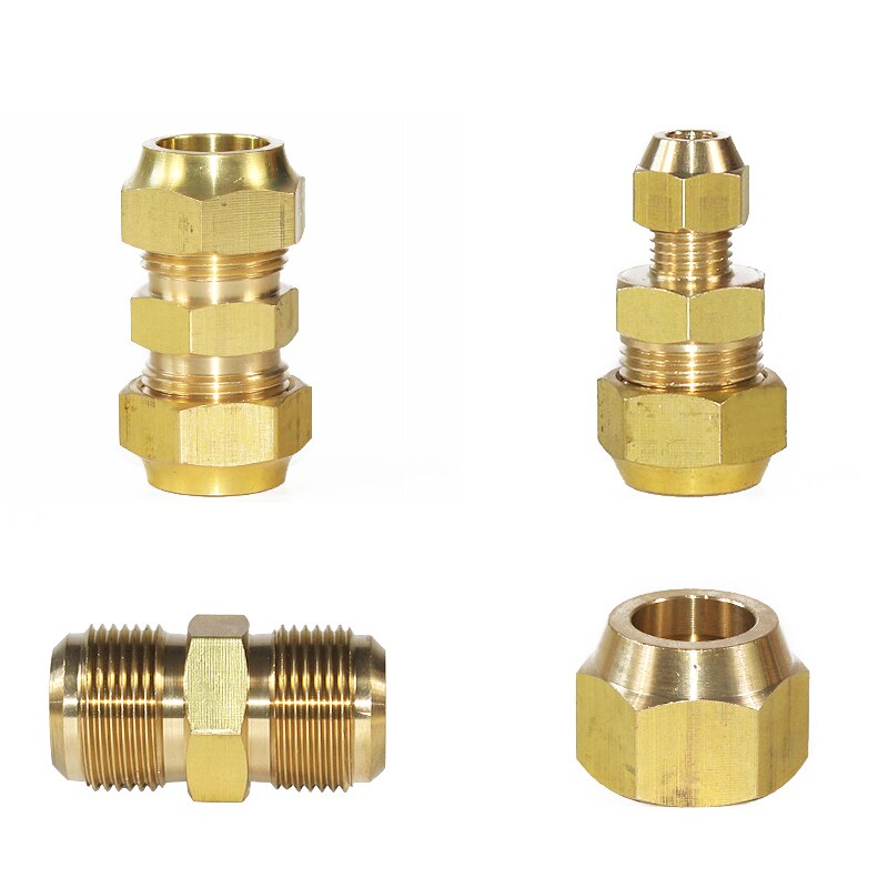 Airconditioning koperen buis vrij lassen messing fitting koelaccessoires koelkast snelkoppeling