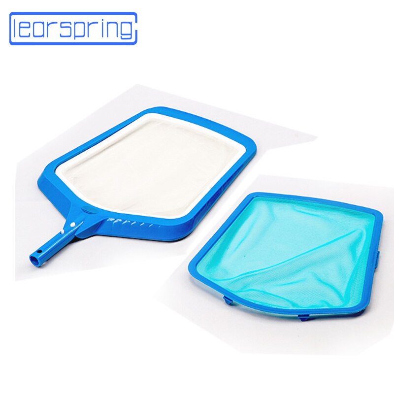 Swimming Pool Skimmer Cleaner Leaf Rake Mesh Net Fountain Pool Tool Leaf Bag Cleaning Equipment Accessories with Rod Stick: BL-QJ-0002