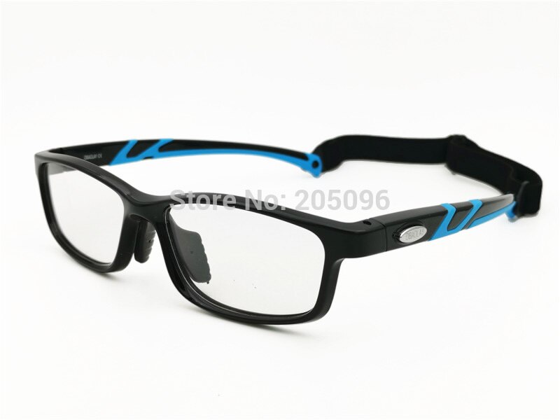 Double Temple 2 élastique sangle lunettes sport lunettes Football carré modifiable cadre optique SL021