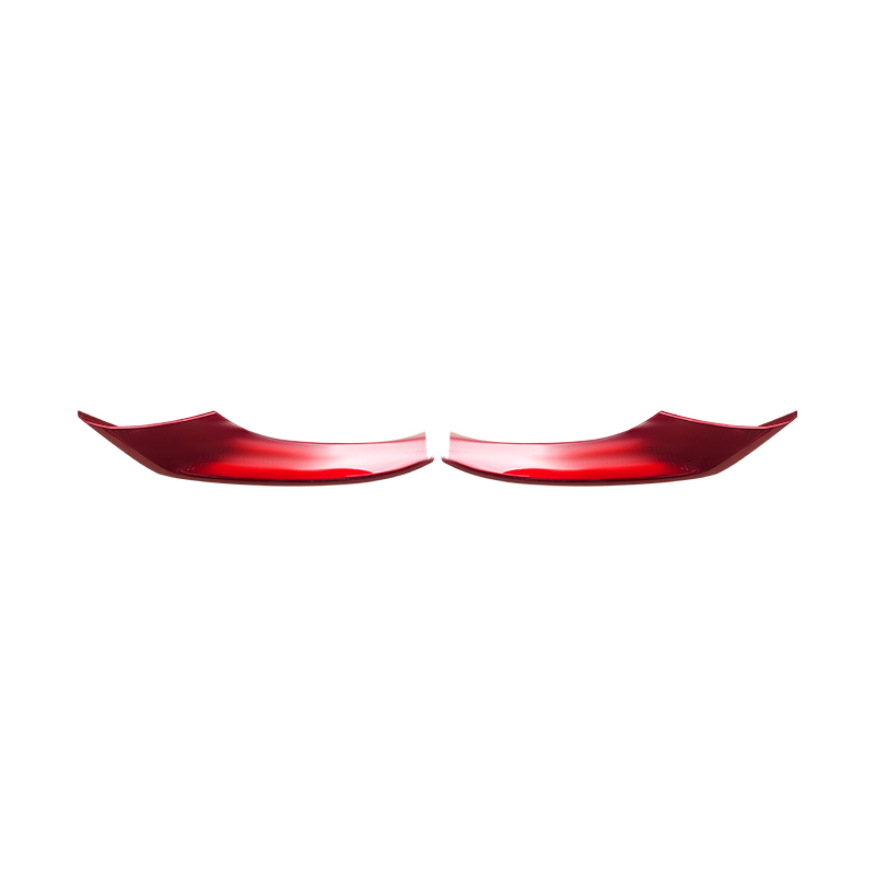 Pour Mazda 3200 carénage de pare-chocs avant, couvercle de protection de feu antibrouillard ABS rouge et noir: red 2 