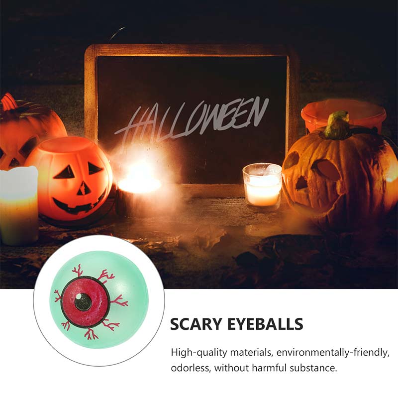 24 Halloween props plastic eyeball glowing eyeball props