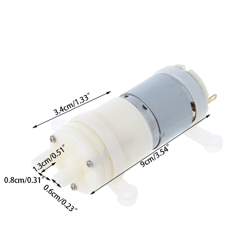 Priming Diaphragm Mini Pump Spray Motor 12V Micro Pumps For Water Dispenser