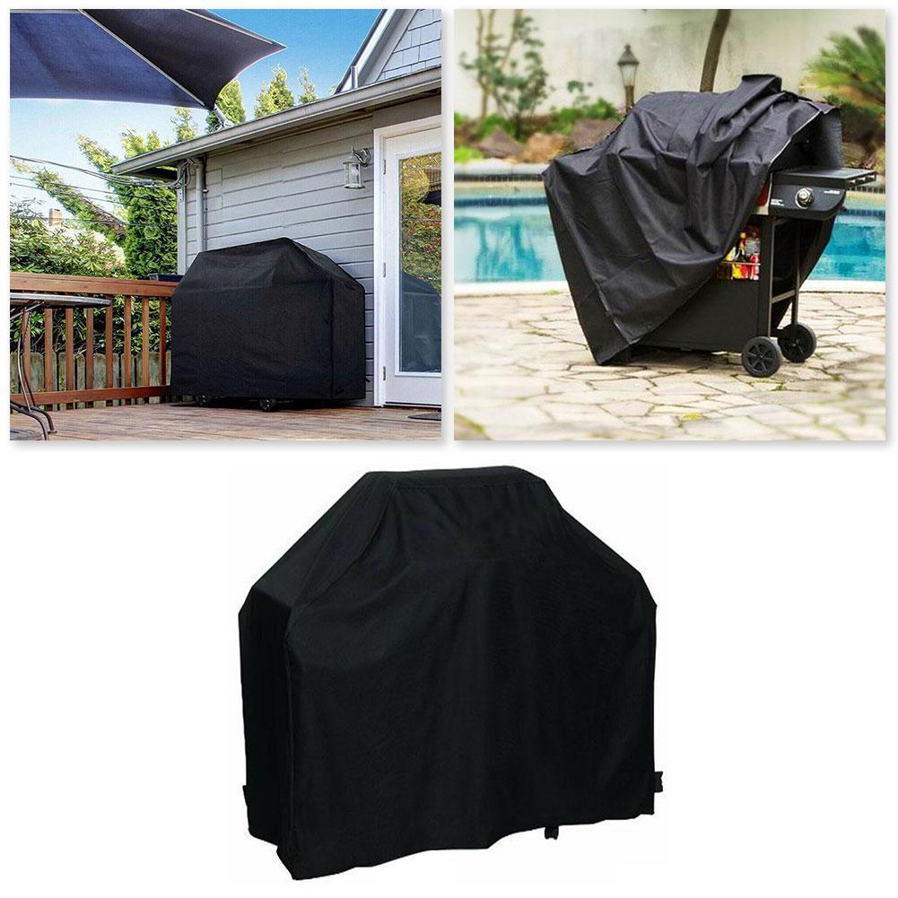 210D Oxford Doek Bbq Grill Barbeque Cover Outdoor Waterdicht Duurzaam Protector Voor Gas Houtskool Elektrische Barbecue Grill