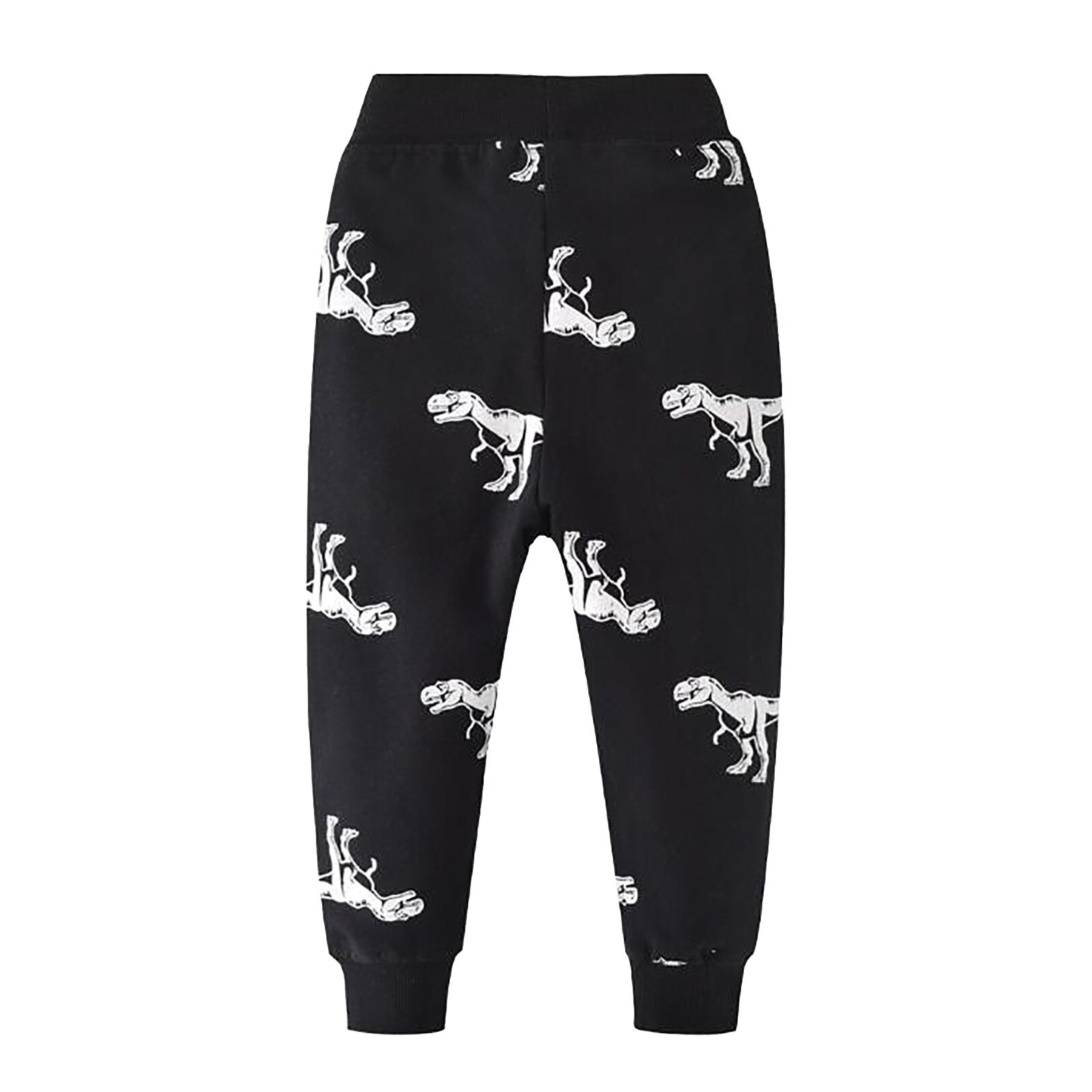 Baby Christmas Outfit 2-7t Boys Winter Pants Pantalón Chándal Niño Boy Jogging Pants Animal Print Drawstring Stretch Pants