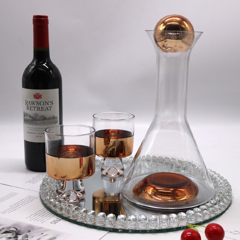 Licht Luxe Loodvrij Kristal Glas Decanter Set