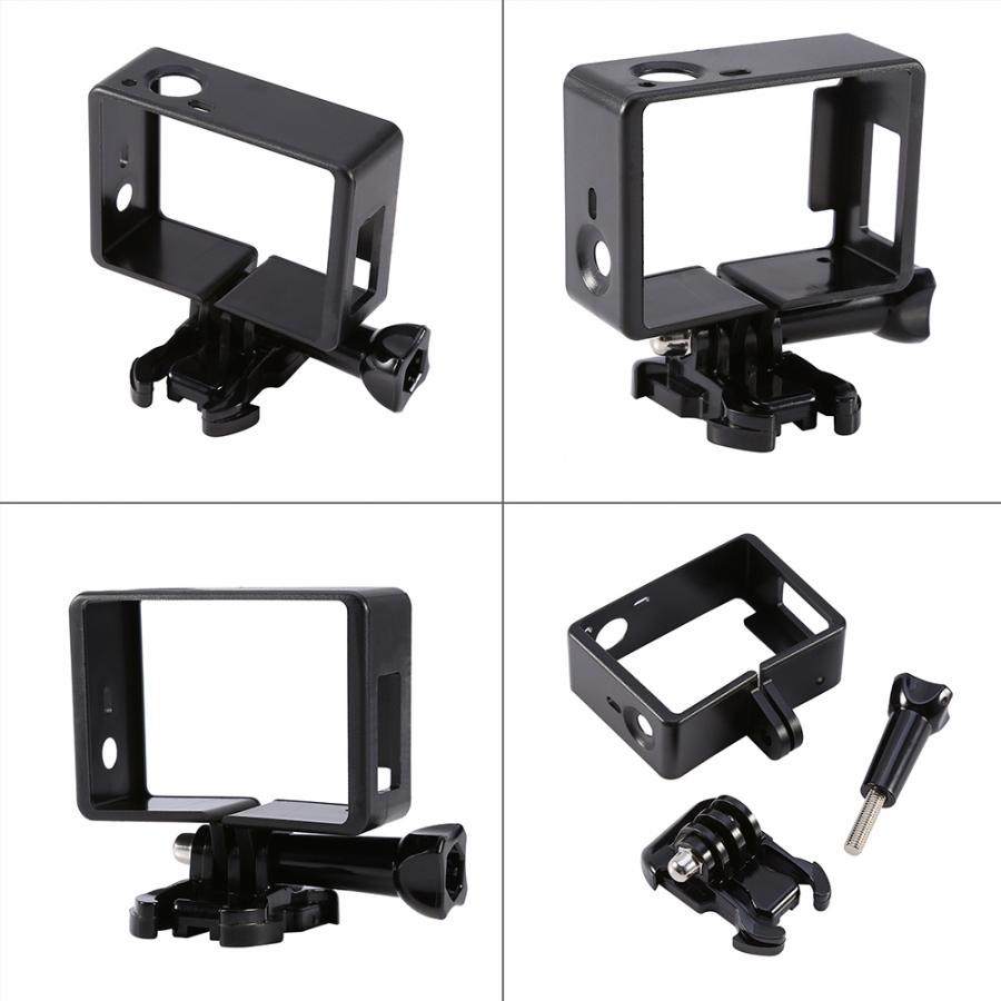 Funda carcasa marco lateral estándar soporte de montaje para cámara GoPro Hero 4 3