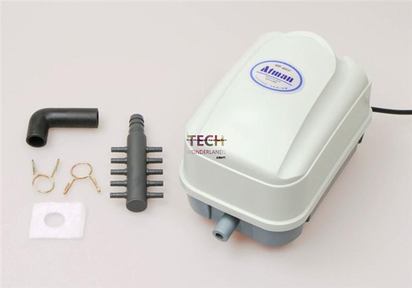 High flow ultra silent air pump for aquarium koi pond oxygen pump seafood pool increase air Atman HP-4000