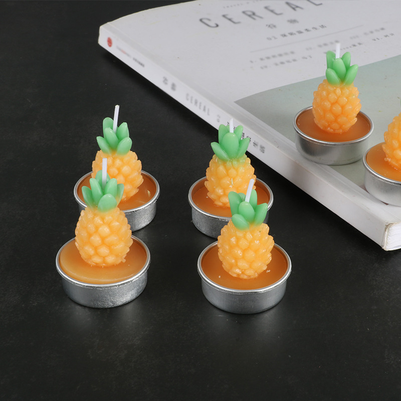 smokeless scented candle simulation pineapple pineapple candle