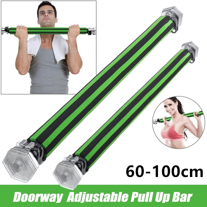 Adjustable Full Sponge Door Horizontal Bar Home Sport Training Bars Household Workout Pull Up Bar