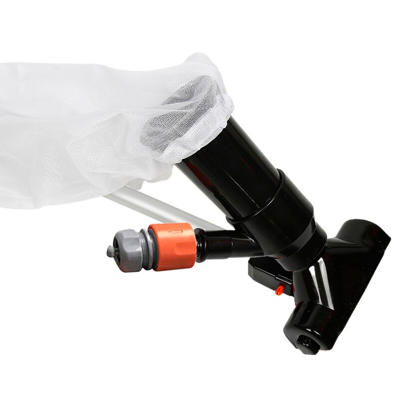 Portable Swimming Pool Pond Vacuum Cleaner Cleaning Tool Suction Head Pond Fountain Vacuum Cleaner Brush Spring Vacuum: EU Plug