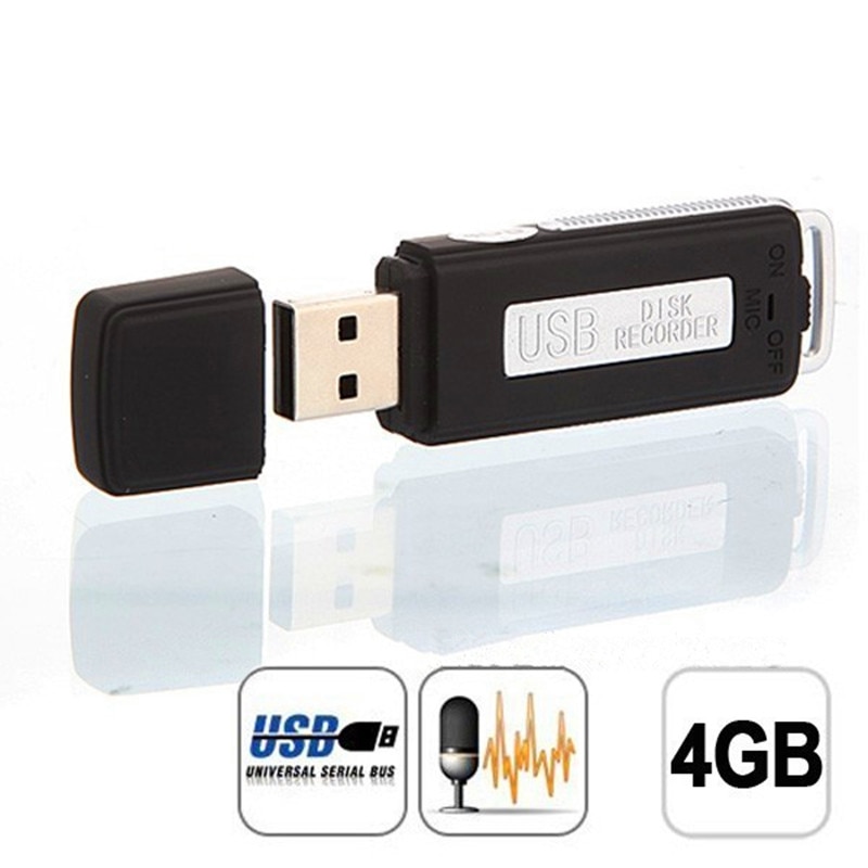Originele 16 GB Oplaadbare Mini Dictafoon 70Hr WAV Audio Pen Digitale USB Voice Recorder gravador de voz Professionele
