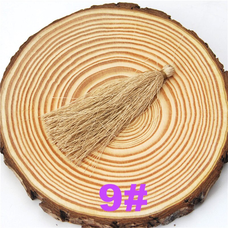 Rayon Silk Tassels DIY 50pcs 95mm Embellish Handmade Jewelry Findings Supplies For Curtain Earrings Accessories Fringe LS011: 9