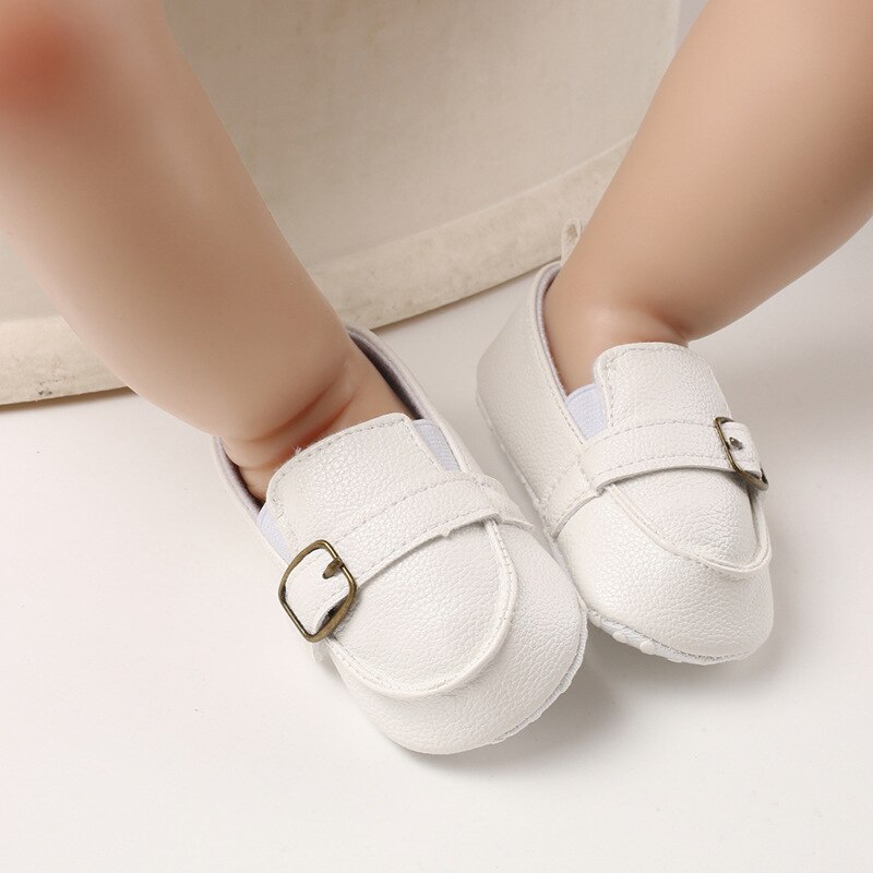0-18 maanden Peuter Jongen Schoenen Elastische Band Pu Meisjes Lederen Schoenen Scarpe Bambina Buty Dziewczynka Meisje Baby schoenen