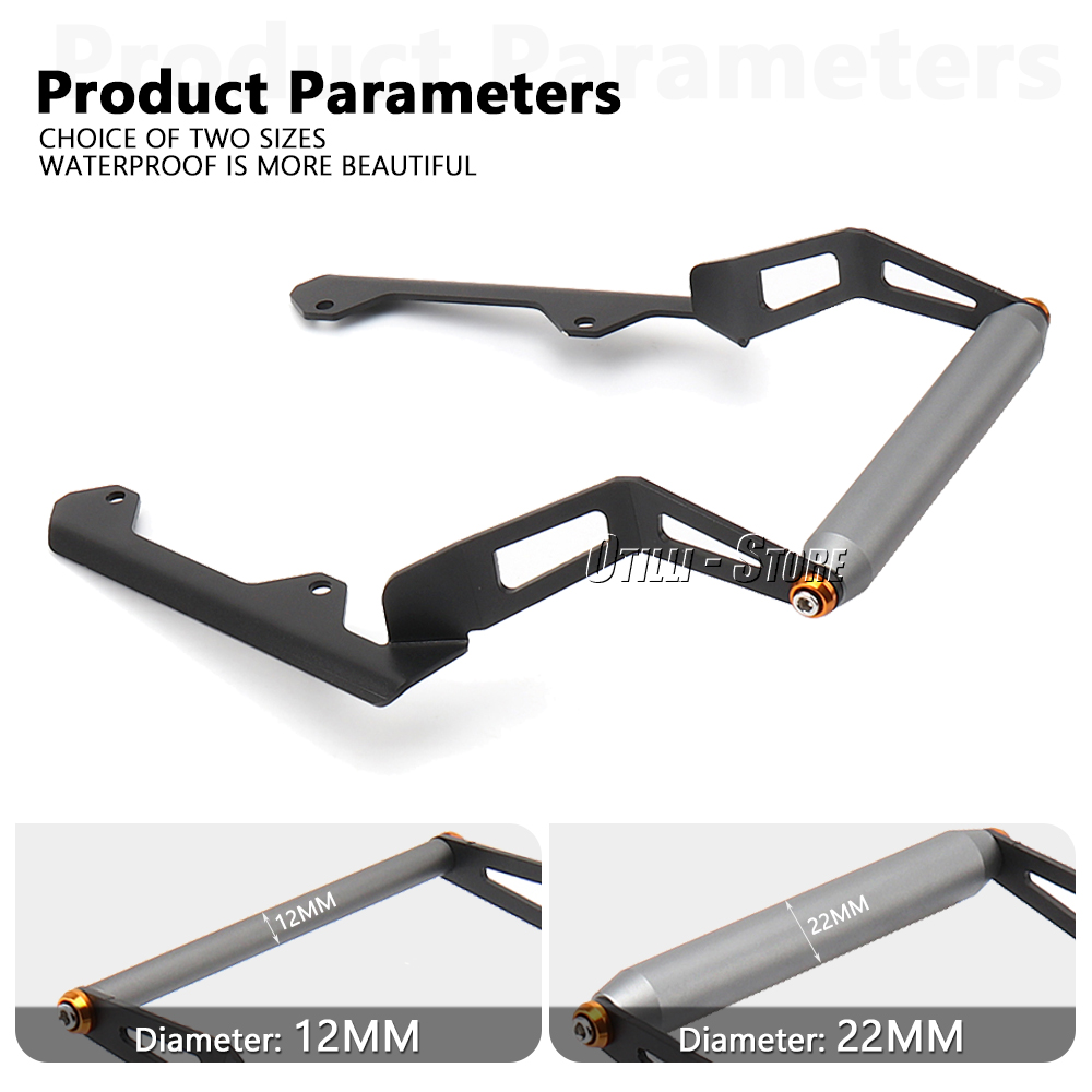 12 Mm/22 Mm Gps Beugel Fit Voor Aprilia Sr GT200 GT 200 Sr Gt200 2022 2023 Gps navigatie Telefoon Houder Frame Beugel