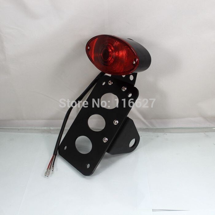 Brake Achterlicht Kenteken Beugel Sportster Chopper XL Bobber Custom DIY Black Side Mount Voor Harley