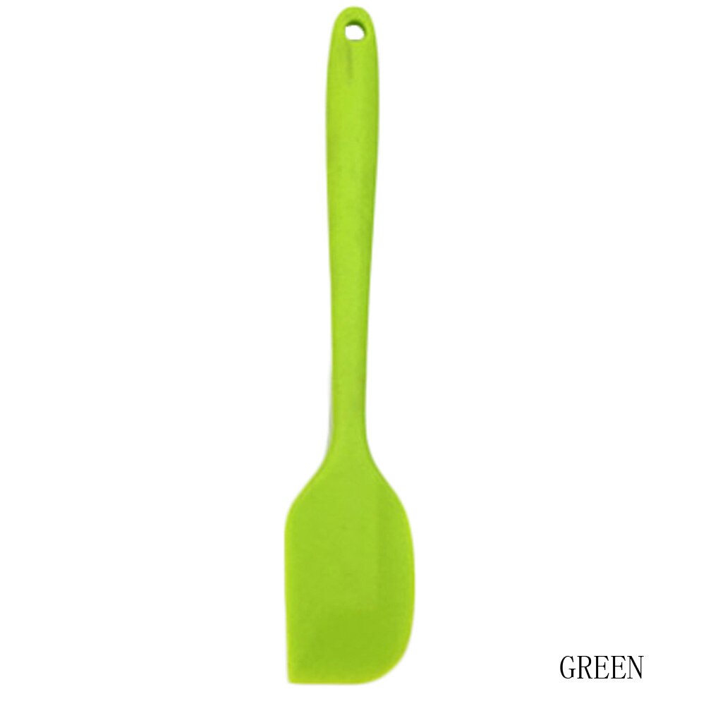 Silicone Scraper Cream Cake Spatula Mixing Batter Scraper Brush Butter Mixer Cake Brushes Chocolate Mixing Knife For Baking Tool