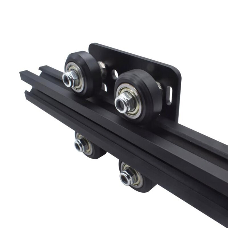 1PC V gantry plat set special slide plate Pulley with Black/ White wheels 3D Printer Parts V-slot aluminum profiles