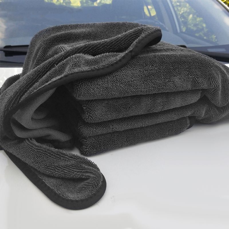 Microfiber Handdoeken Voor Auto 'S, Auto Drogen Wassen Detaillering Buffing Polijsten Handdoek Microfiber Doek Gevlochten Doek