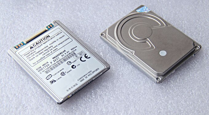 1.8 pouces 60GB CE ZIF MK6008GAH disque dur pour Dell D420 D430 ordinateur portable hdd Sony caméra SR68E SR12E HDD remplacer MK1214GAH