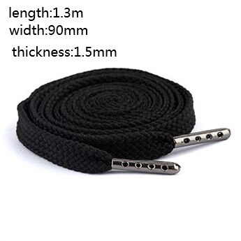 5pcs Sports Pants Drawstring Strap 1.3m Metal Head Trench Coat Black and White Rope Belt Waist Rope Sweater Personality Dec: 27