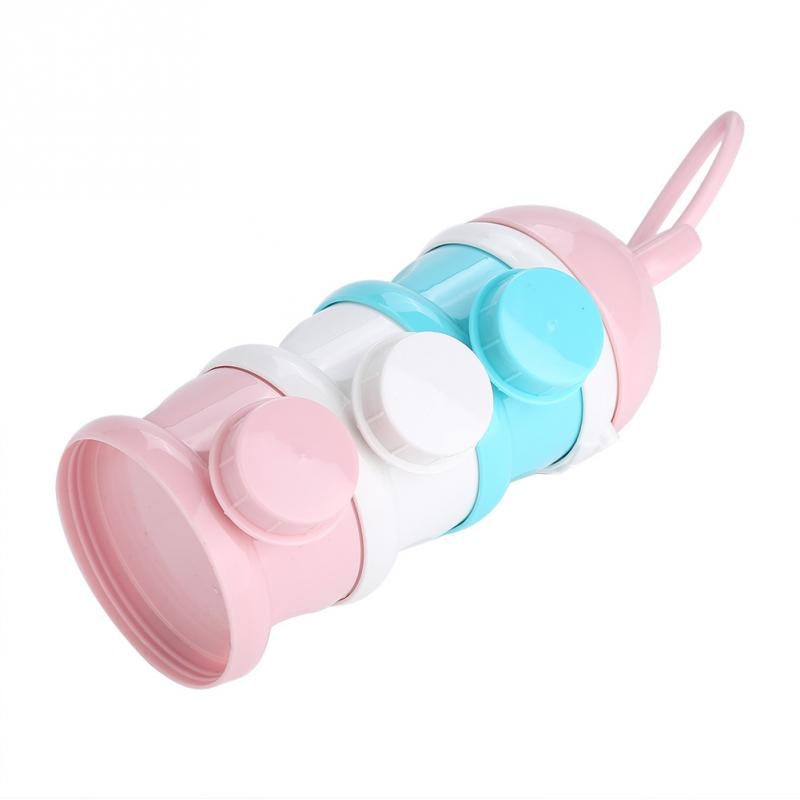 3 Layers Portable Baby Milk Powder Container Formula Dispenser Food Container Baby Food Snack Storage Box Baby Feeding Baby Care