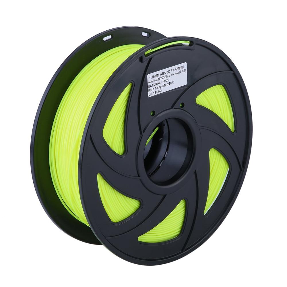 Premium ABS 1.75mm Filament 3D Printer Printing Material Supplies Roll 1KG Suitable For Most 3D Printers