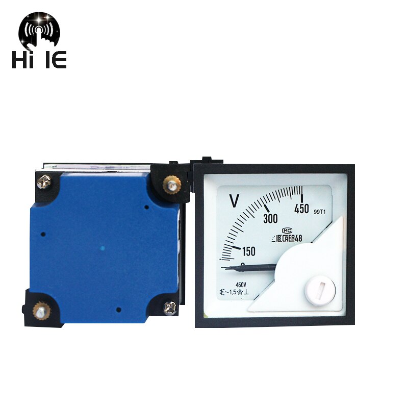 1PCS 99T1 AC Pointer Ammeter Voltmeter 3 Phase Transformer Analog Ammeter Panel Head
