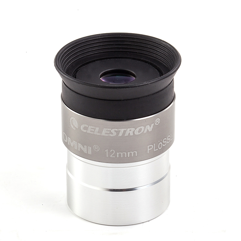 Ocular Celestron OMNI, accesorio para telescopio astronómico, campo de visión de 52 grados, 2X, 4 mm, 6 mm, 9 mm, 12 mm, 15 mm: Castaño