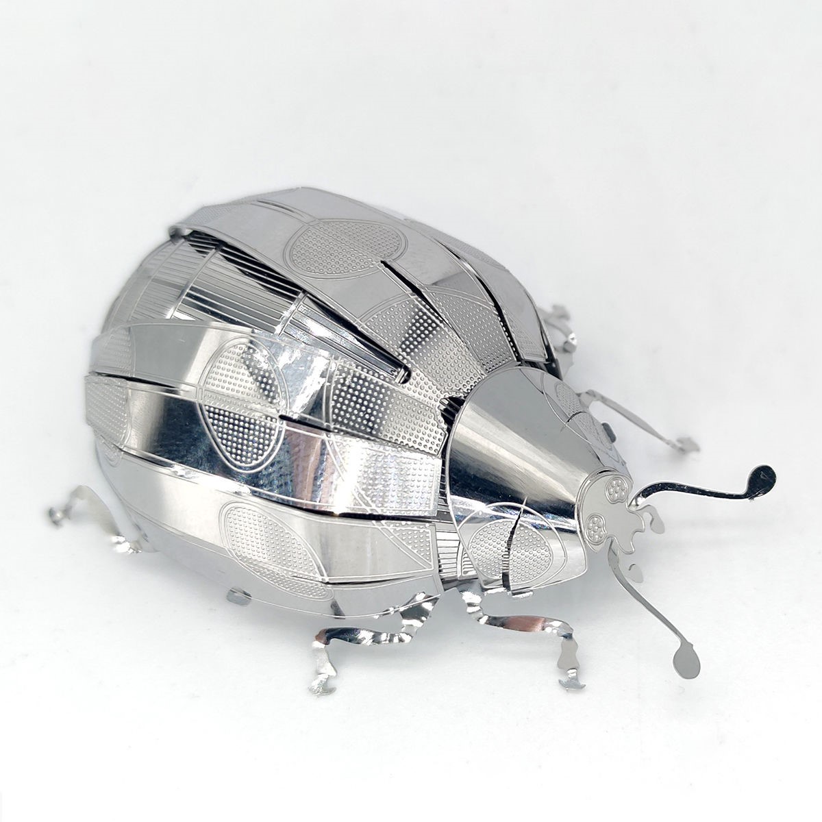 3d metal puzzles diy handmade animal insect ladybug carp butterfly assembly model puzzle toy for adults