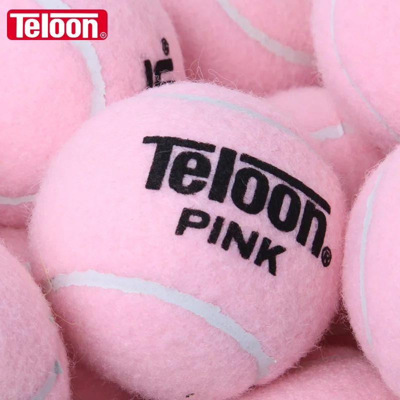 Rosa Tennisball, selbsttrainender Übungsball, hohe Haltbarkeit, verschleißfest, schönes Aussehen, Einzelspieler-RücklaufüSpund B