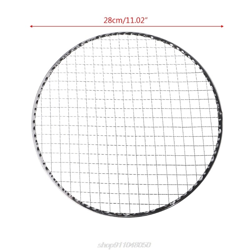 Disposable BBQ Barbecue Grill Basket Mesh Wire Net Meat Fish Vegetable Tool N16 20