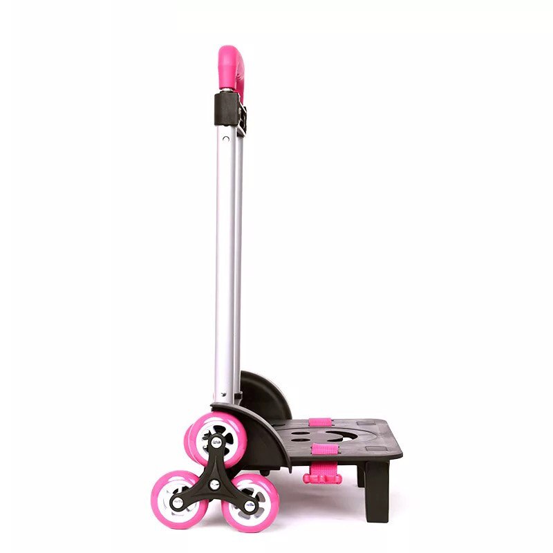 Zon Acht Glimlach Gezicht Kinderen 6 Wielen Uitbreidbaar Trolley Staaf Hoge Functie Trolly Bagage Voor Rugzak Kids
