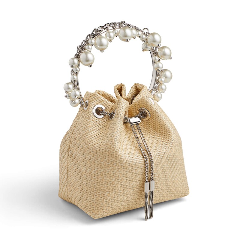 Bling Kristal Clutch Tas Vrouwen Luxe Koreaanse Avond Totes Rhinestone Emmer Schoudertas Wedding Party Dames