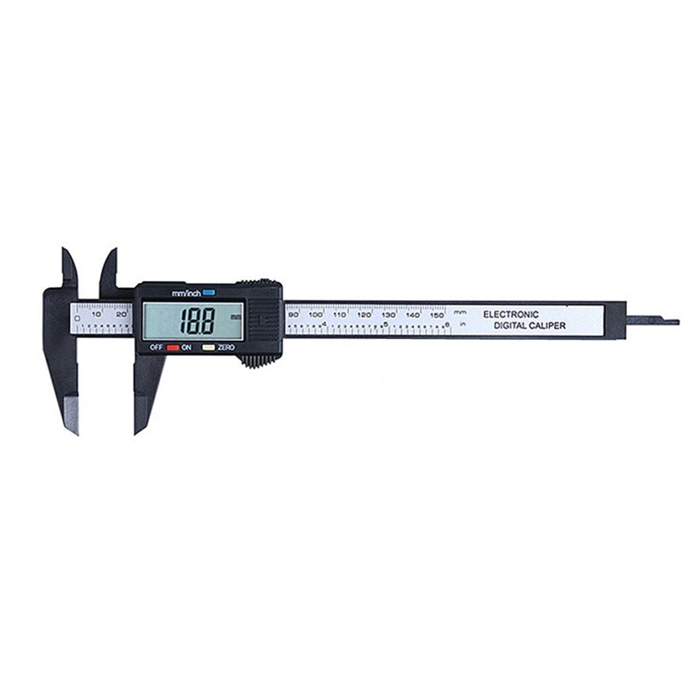Electronic Digital Display Vernier Caliper 0-150MM Large LCD Screen All Plastic Digital Direct Reading