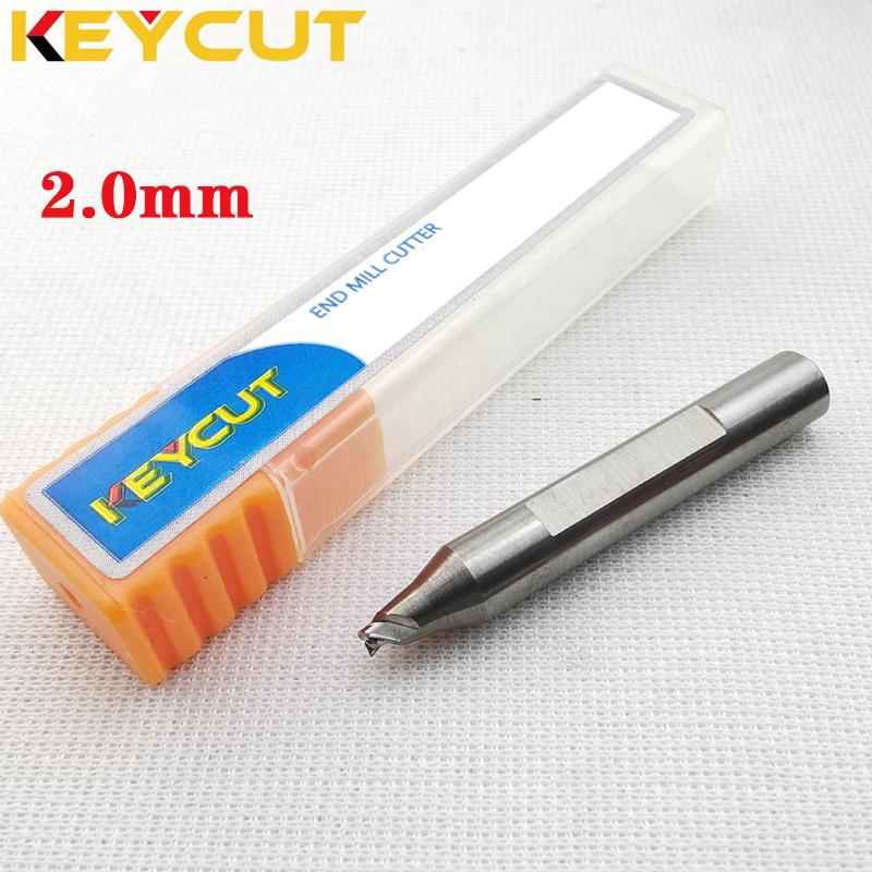 Fresa resistente a roturas 1,0 mm 1,5 mm 2,0 mm 2,5 mm 3,0 mm en la máquina clave manual WENXING DEFU SILCA MATRIX: Gris