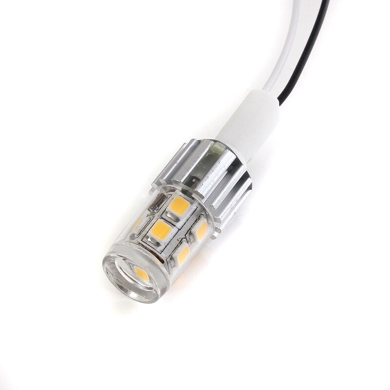 G4 Ceramic Head LED Halogen Light Lamp Bulb Base Socket Holder Connector 18CM 12V Lamp Bases