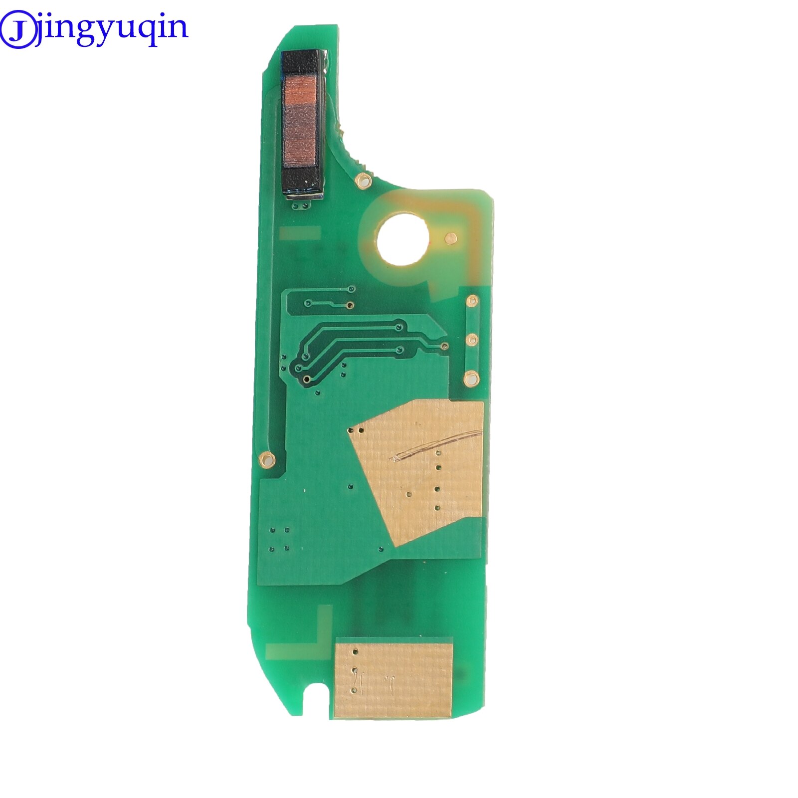 Jingyuqin 3 Knoppen Afstandsbediening Sleutelhanger Fsk PCF7946/PCF7946AT Chip 433 Mhz Voor Fiat 500 Grande Punto