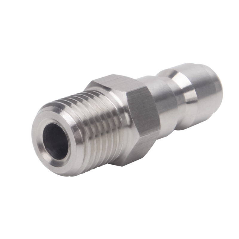 Hogedrukreiniger Sneeuw Foam Quick Connector 1/4 Inch Te Spuiten-Gun Wand Lance Adapter Quick Disconnect Release Montage