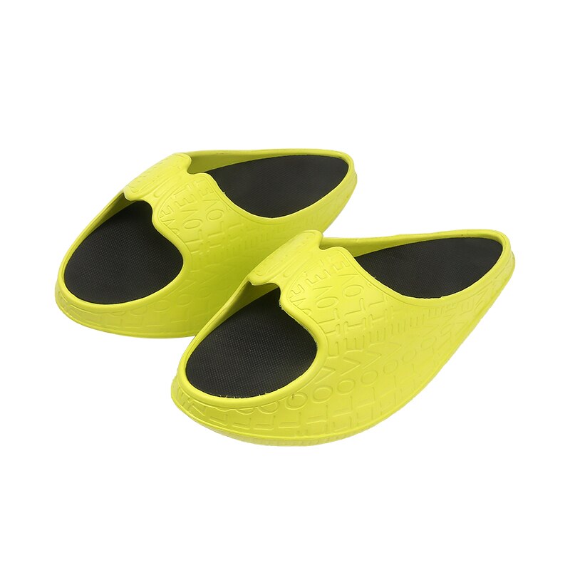 Mode Vrouwen Slippers Lichtgewicht Eva Meisjes Rocking Schoenen Indoor Tuin Schoenen Plus Size Luie Vrouwen Strand Slippers Ademend: Fruit green / 38-40