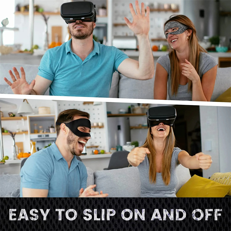 Accesorios para Oculus Quest 2, cubierta de máscara VR, banda transpirable para el sudor, auriculares de realidad Virtual para Meta Quest 3 Pico 4 Vision Pro