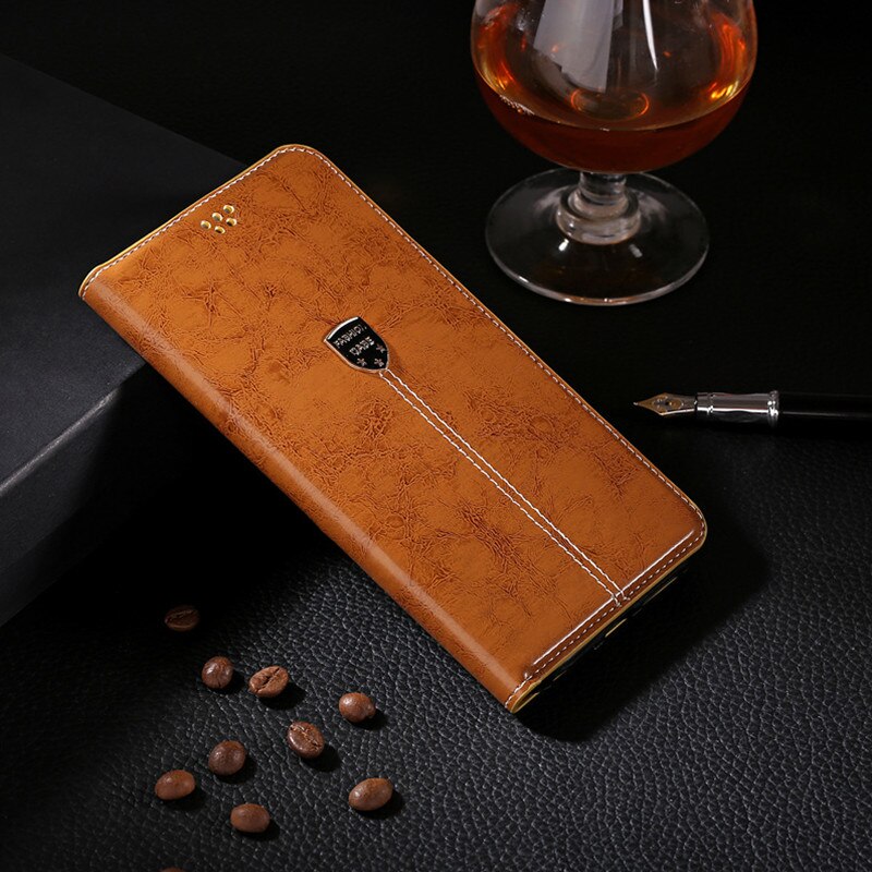 Portfel Coque do Wileyfox Spark / Spark Plus etui luksusowe skórzane etui z klapką do futerału Wileyfox Swift 2 X / Swift 2 Plus: Wileyfox Spark / Yellow