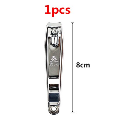 Nagelriem Pusher Gereedschappen Dode Huid Cuticula Remover Cleaner Manicure Nail Art Gereedschap Set Rvs Toe Nail Trimmer Cutter: Style 7