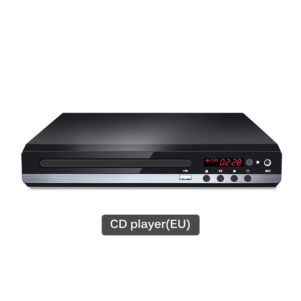 Multi System 1080P DVD Player Portable USB 2.0 3.0 DVD Player Multimedia Digital DVD TV Support HDMI CD VCD MP3 Function