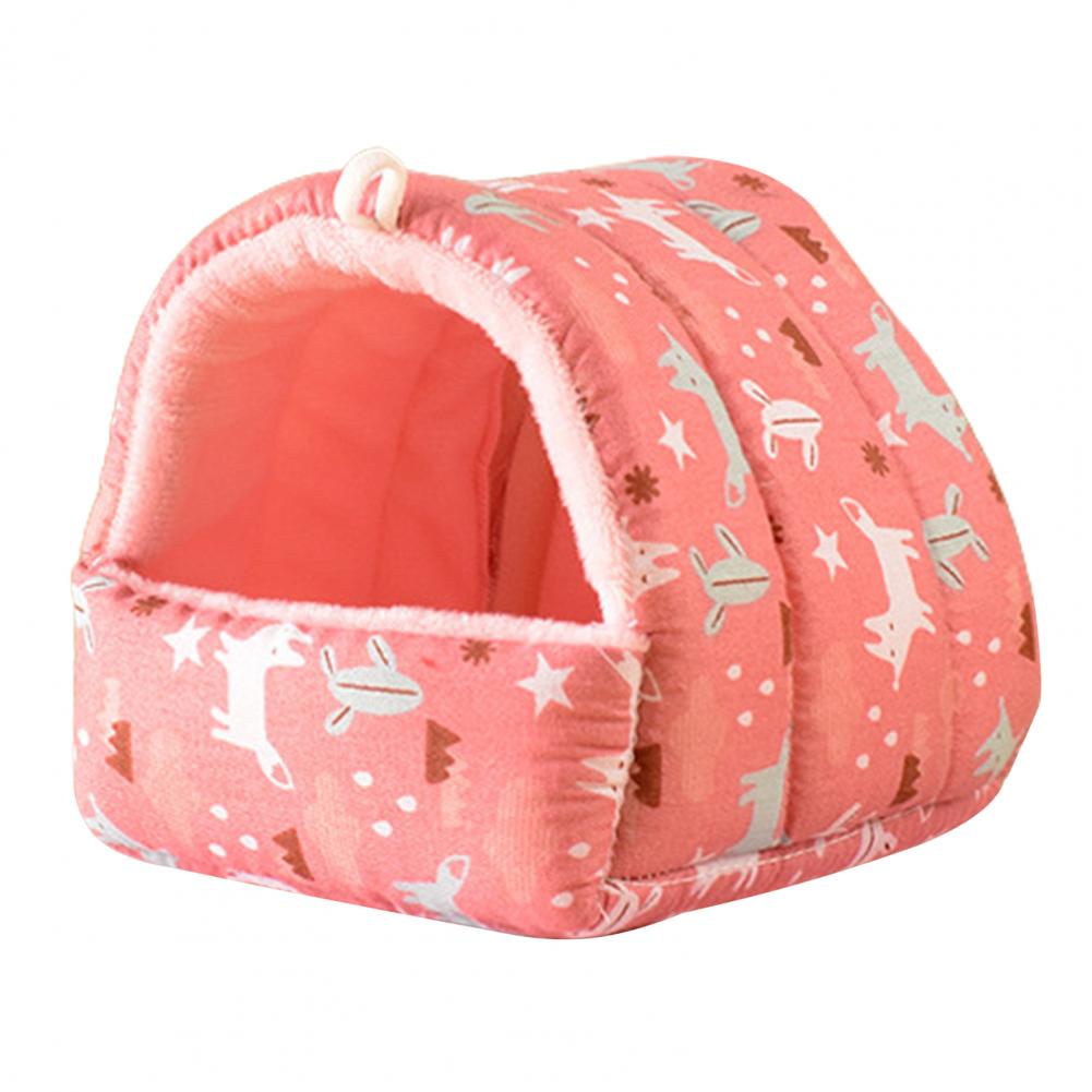 Nid de cochon d'inde, motif de dessin animé, cachette pour animaux de compagnie, petit Animal , Hamster, écureuil, lit, maison, Cage, accessoires
