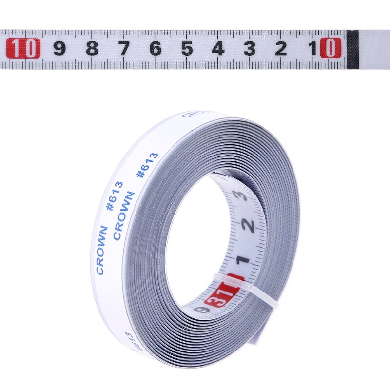 Stainless Steel Miter Track Tape Measure Self Adhesive Metric Scale Ruler T-track Router Table Saw Woodworking Tool: 3M-Right To Left