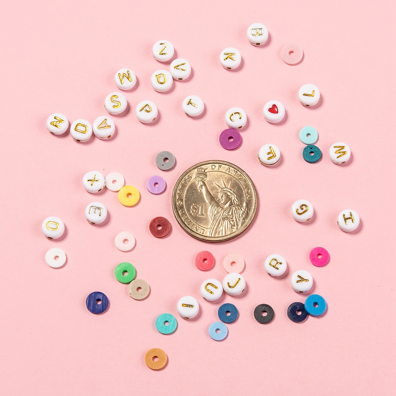 DIY Heishi Bead Style Stretch Bracelets Making Kits with Polymer Clay &amp; Acrylic &amp; Non-magnetic Synthetic Elastic Crystal Thread