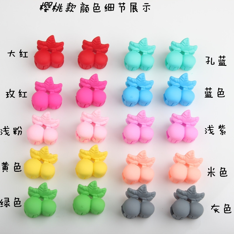 20 PCS/Set Korean Hair Claws Hair Accessories Girls Hairpin Small Flowers Hair Clips Bangs for Children Random Colors